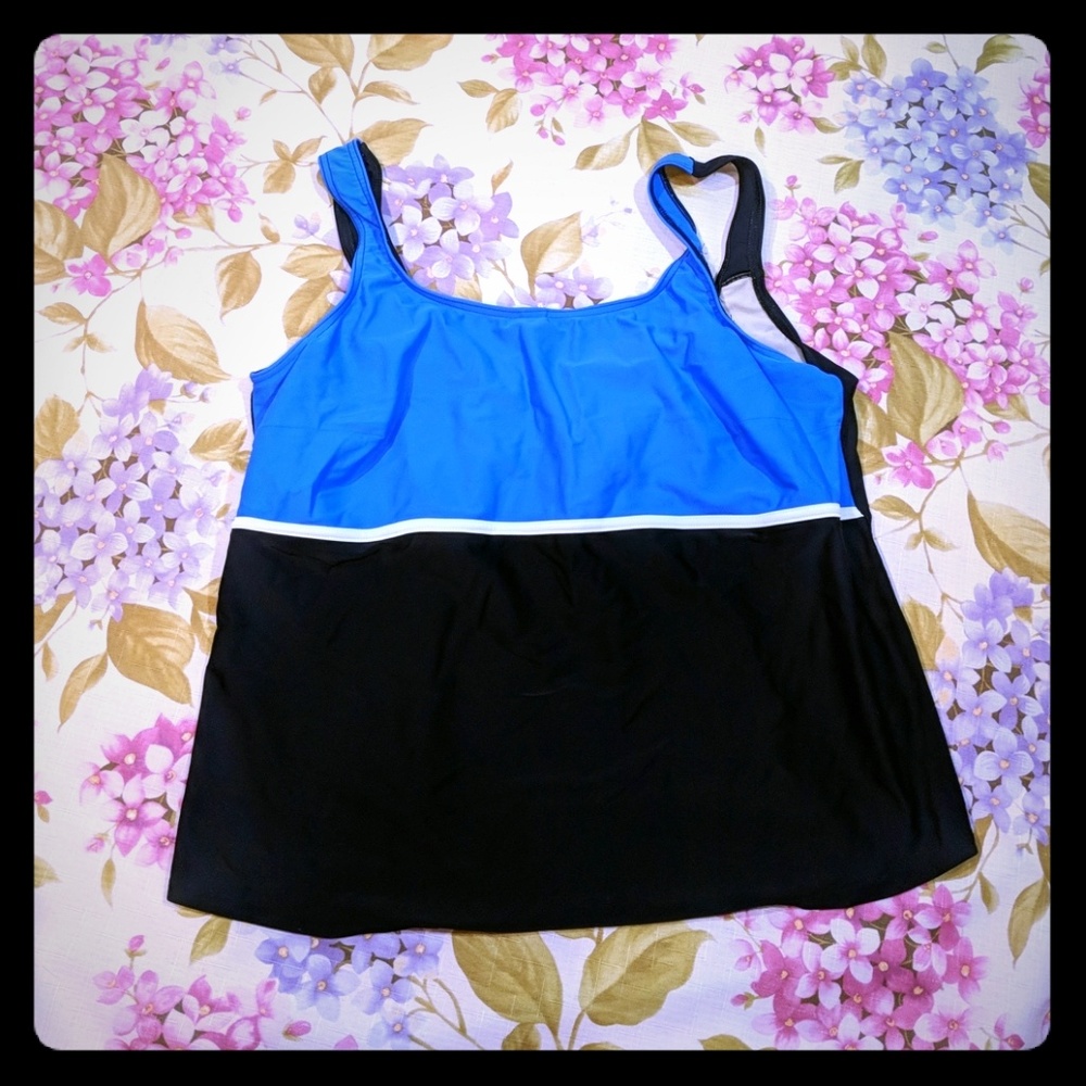 Woman's plus size tank top swimsuit XL 1x tankini